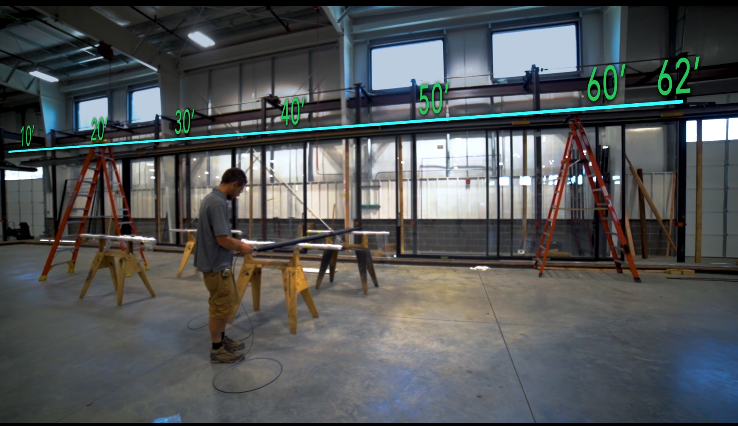 62' Pocketing Sliding Door