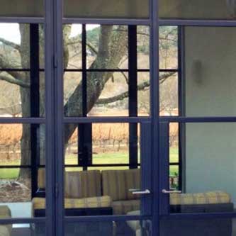 exterior swinging doors